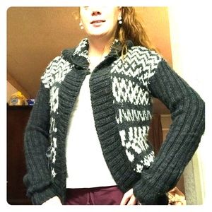 Sweater cardigan